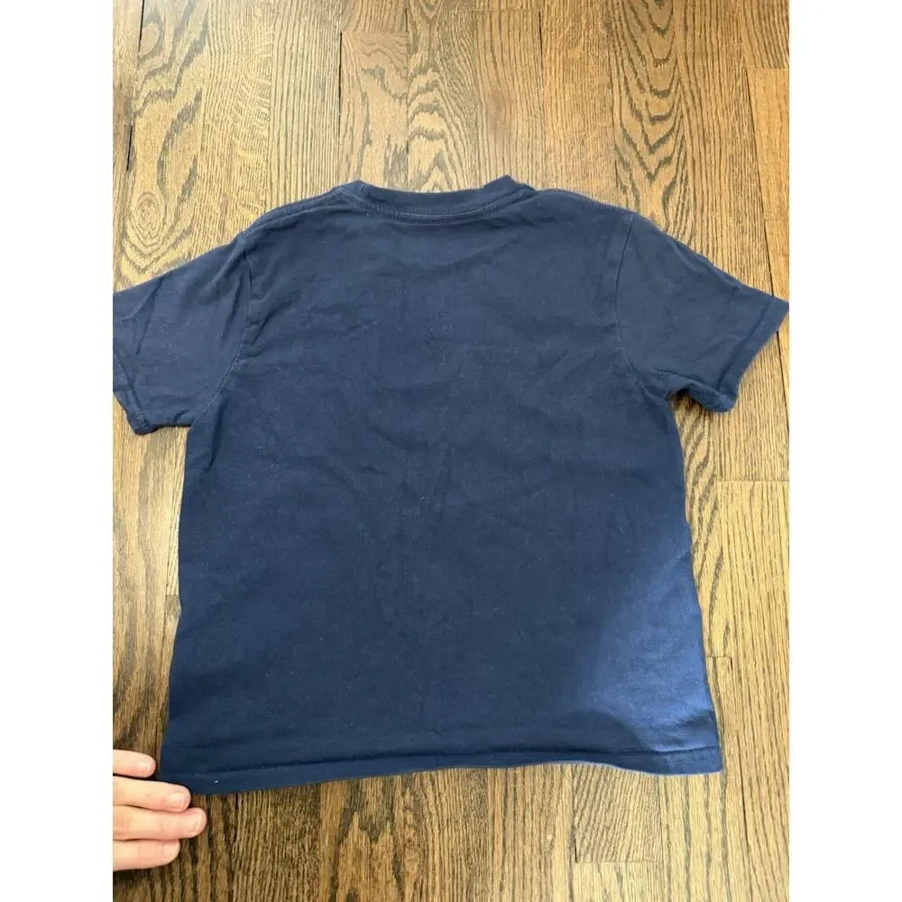 Cub Scout Lion Navy Blue T-shirt Sz 5at